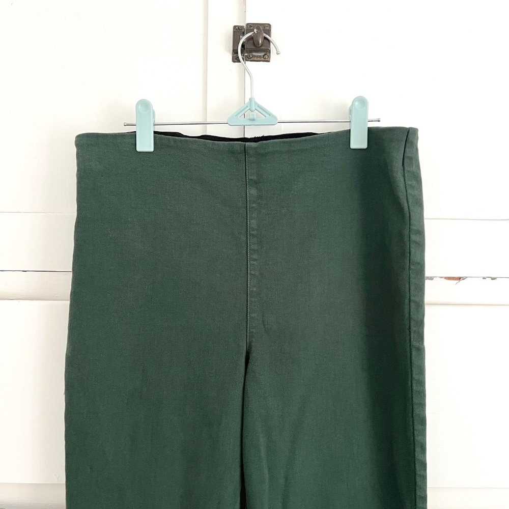 Frank & Eileen Derry Illusion Pull-On Jeans Green Size 31 - Picture 4 of 8